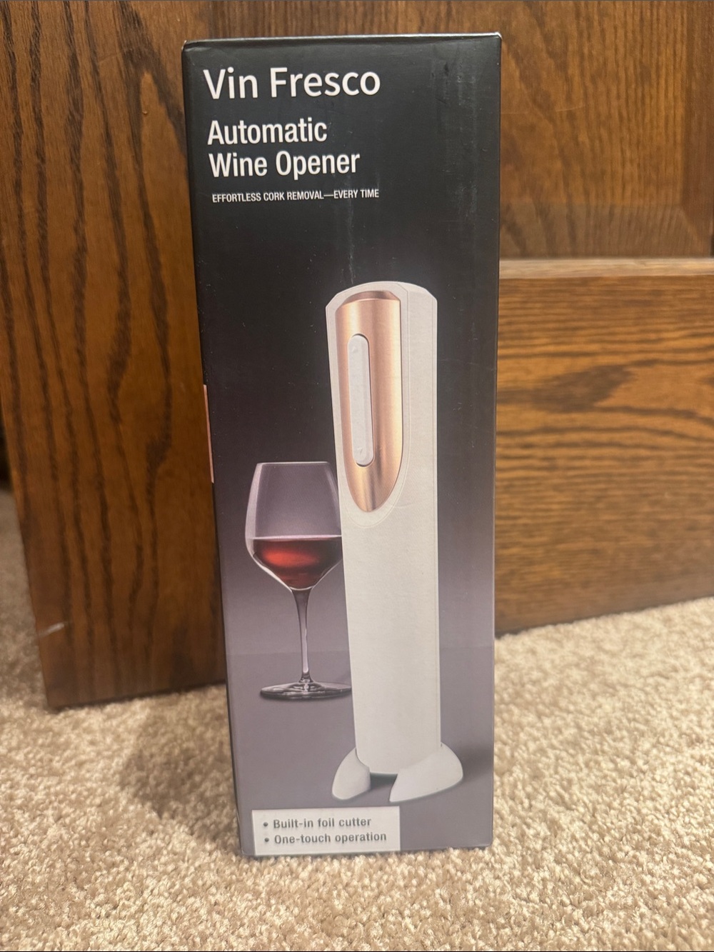 NEW Automatic One Touch Battery Powered Wine Opener
